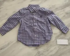 Ralph Lauren 24M 長袖チェックシャツ