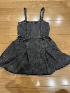 デニムジャンバースカート 150cm