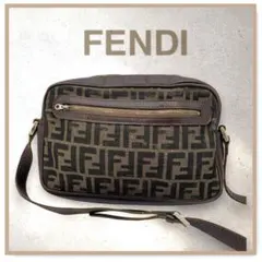 FENDIフェンディショルダーバッグ ズッカ柄FFロゴ ヴィンテージ 総柄