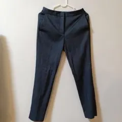 ZARA BASIC ダークブルー スリムフィットパンツ Sサイズ