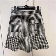 meltie 千鳥柄ミニスカート