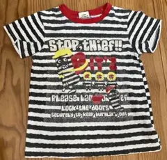 Bit'z 半袖Tシャツ ボーダー柄 キッズ　110のサムネイル
