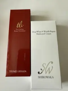 シロワカ　ディープホワイト＆リンクルリペア　メディケイティッドクリーム