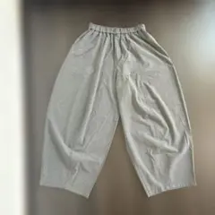 for/c グレー　コクーンパンツ LL
