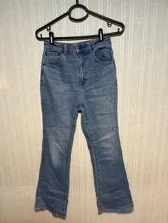 ksubi スビ ブーツカット ジップフライ フレアデニムパンツ インディゴ 