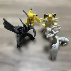 ポケモン フィギュアセット ゼクロム レシラム ピカチュウ ニャース