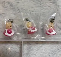 サンリオ　ゆるっとめじるしアクセサリー マロンクリーム　3個セット