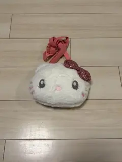 ハローキティ ふわふわフェイスショルダーバッグ USJ