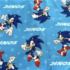 Sonic the Hedgehog ソニック シーチング生地180x108cm