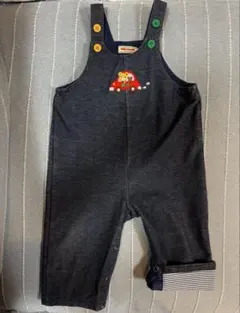 miki HOUSE (70~80cm) デニムオーバーオール　サロペット