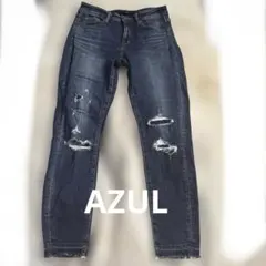 AZULbymoussy スキニーデニム ダメージ加工 Mサイズのサムネイル