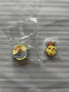 TOM and JERRY ラバーマグネット 2点セット