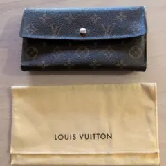 LOUISVUITTONルイヴィトン モノグラム 三つ折財布 長財布