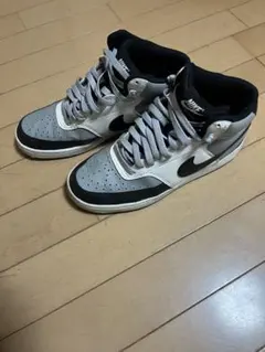 Nike ハイカットスニーカー グレー/ブラック