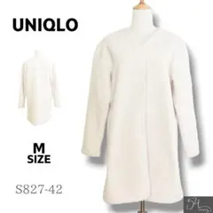 UNIQRO ユニクロ アウター ボアフリースコート 長袖 レディース 送料無料