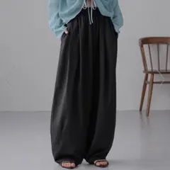 LOWRYSFARM イージーワイドコクーンパンツ