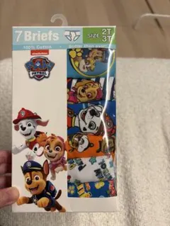 PAW PATROL 6枚組ブリーフ 2T/3T