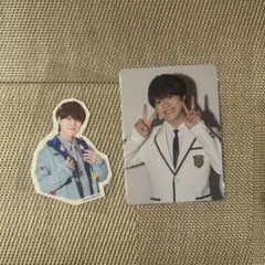 なにわ男子　HARDWORK トレカ・ステッカー