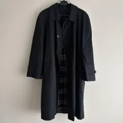 バーバリー コート ヴィンテージ made in England ネイビー