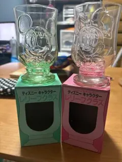 コカ・コーラ ミッキー ミニー ガラスセット