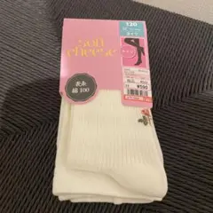 新品 soft cheese キッズ タイツ 120cm 刺繍入り