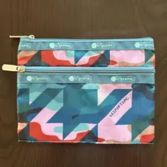 LESPORTSAC カモフラージュポーチ