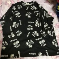 WEGO くまプリント柄 半袖ワンピース