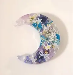 猫型 レジン ヘアゴム 蝶とドライフラワーNo.1 - メルカリ