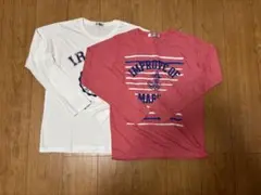 ロングtシャツ 長袖 2枚