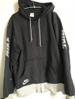 00s nike ジップフーディーパーカー