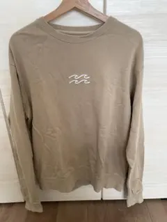 BILLABONG ベージュ トレーナー Lサイズ
