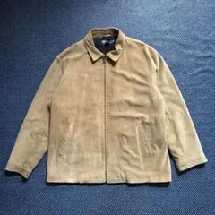 90s Ralph Lauren Suede Leather Swing Top