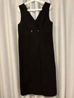 N. Natural Beauty Basicドットボタンジャンパースカート