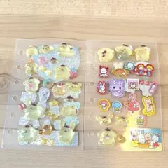 メ*ン様 ボンボンドロップシール　ポムポムプリン　他サンリオ色々　合計7ページ