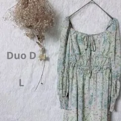 【Korean fashion】春夏シフォンレースワンピース♡花柄チュニック丈