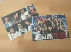 HiGH&LOW THE LIVE A4ウォールステッカー 2枚セット