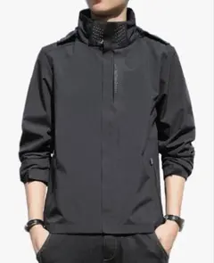 【新品未使用】黒 防水 マウンテンパーカー　XXL