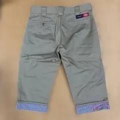 3回着用 TOMMY x Dickies コラボ ハーフパンツ Mカーキ レアのサムネイル