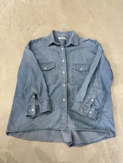 GLOBAL WORK デニムシャツ 長袖 Mサイズ