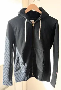 Champion リバースウィーブ ジップアップパーカー ブラック L