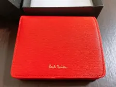 Paul Smith ポールスミス 二つ折り財布 赤 バルーンバニー スワール