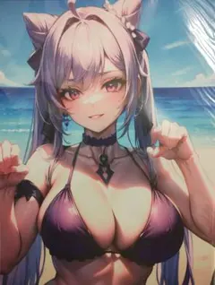 美少女 プレイマット ラバーマット デスクマットのサムネイル