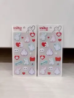 ベイマックス ぷくぷくシール ２枚セット