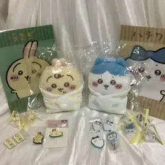ちいかわ うさぎ ハチワレ おくるみぬいぐるみ＋色々セット