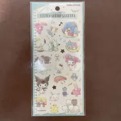 サンリオ　フラッフィースケッチステッカーズ