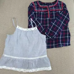 GAPキッズ　ブラウス2枚セット