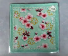 【新品】フェイラー コイザクラ ハンカチ WEB限定 ペールグリーン 桜