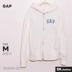 訳あり GAP トップス パーカー 長袖 裏起毛 ロゴ刺繍 フラッグデザイン