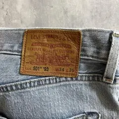 LEVI 501 '93 W34 L30 ライトブルーデニム