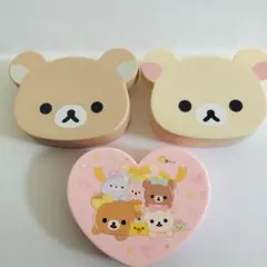 リラックマ ハッピーセットおもちゃ ケース3セット（パズルなし）